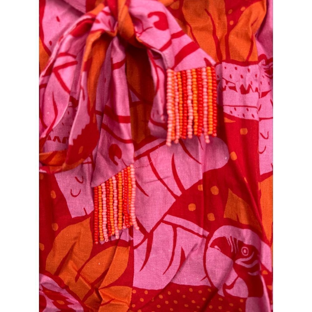 Farm x Anthropologie Tropical Print Shorts Tropical Jungle Size L NWT - Picture 6 of 11